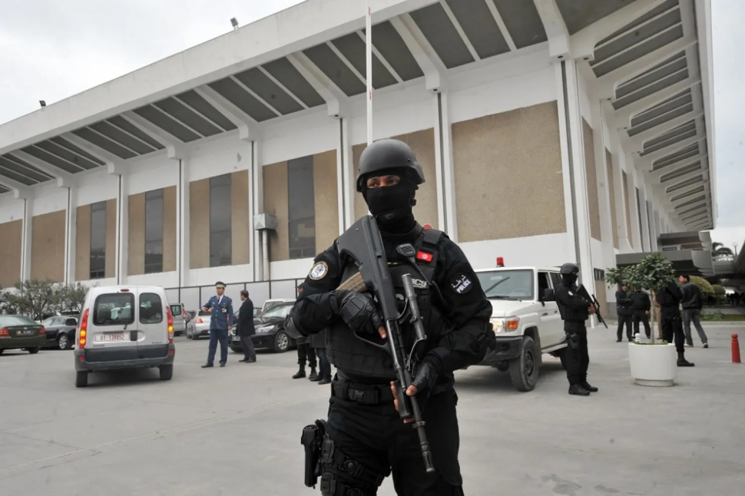 Tunisia security services. (AFP)