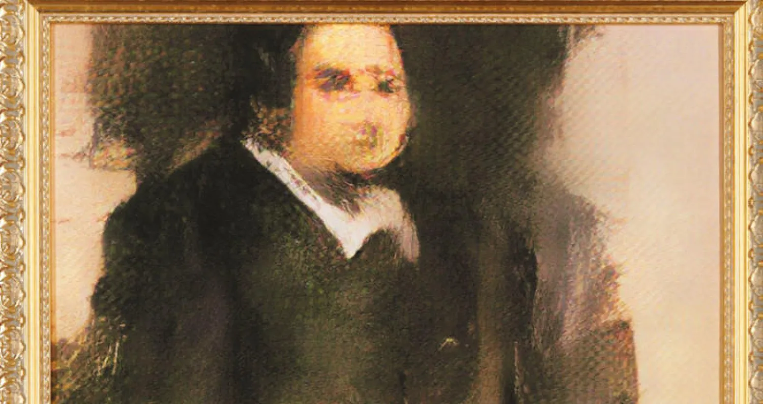 لوحة «إدموند دي بيلامي» أول عمل فني أنتجته ووقعته لوغاريتمات الذكاء الصناعي بيع بـ432.500 دولار