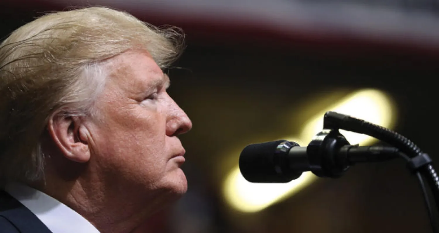 هاجم الرئيس ترمب سياسيين جمهوريين في مقدمتهم رئيس مجلس النواب بول ريان الذي رفض الترشح (رويترز)