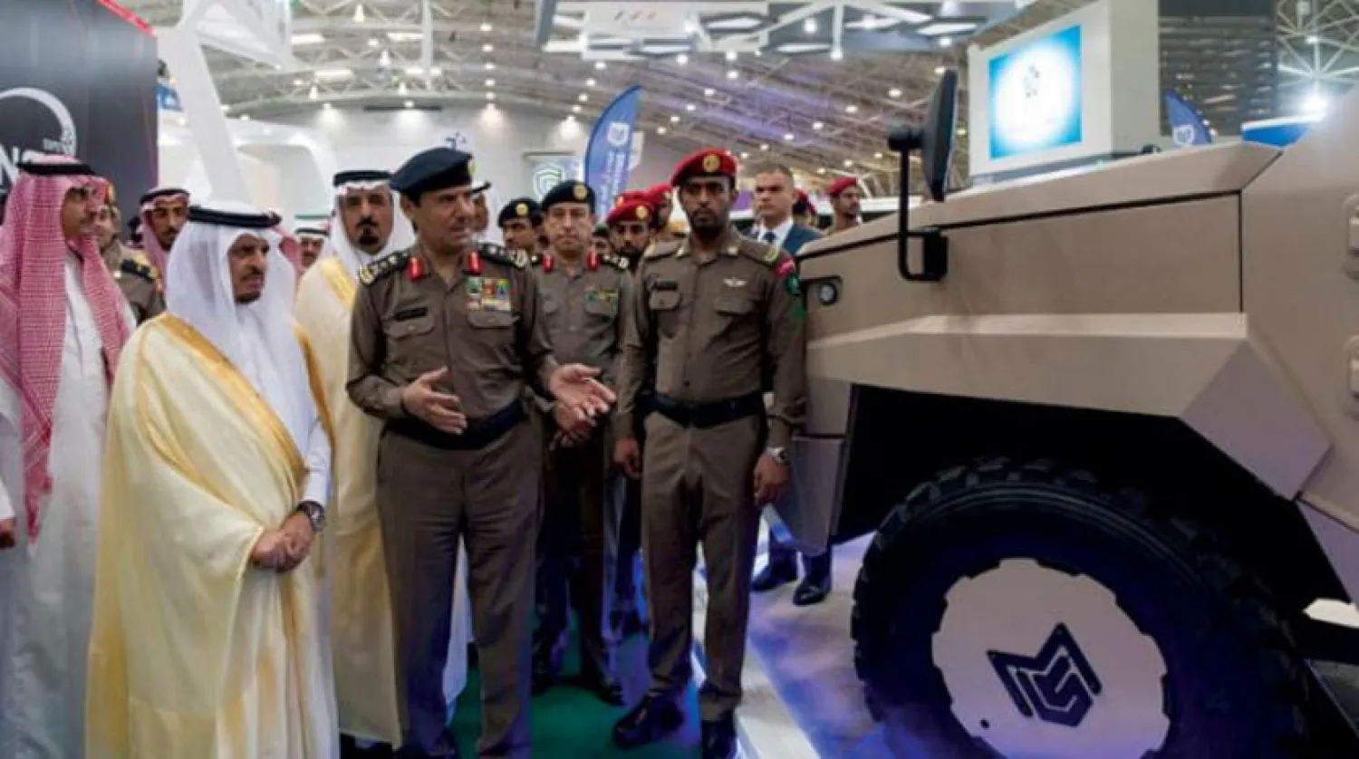 Undersecretary of the Ministry of Interior Nasser bin Abdulaziz al-Dawood during the inauguration of Saudi National Security and Risk Prevention” (SNSR) Expo (Asharq al-Awsat)

