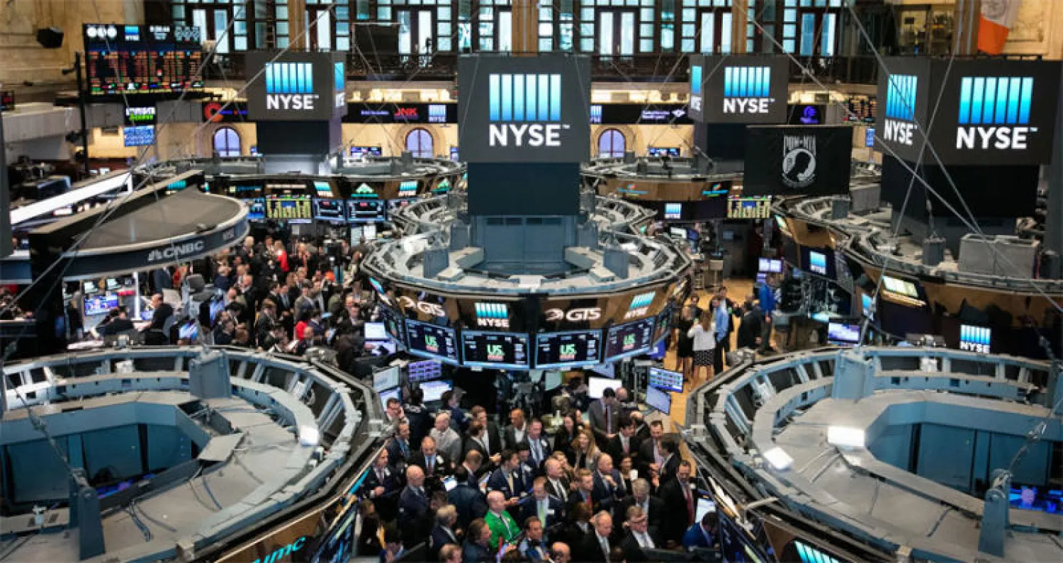 سوق الأوراق المالية في نيويورك.