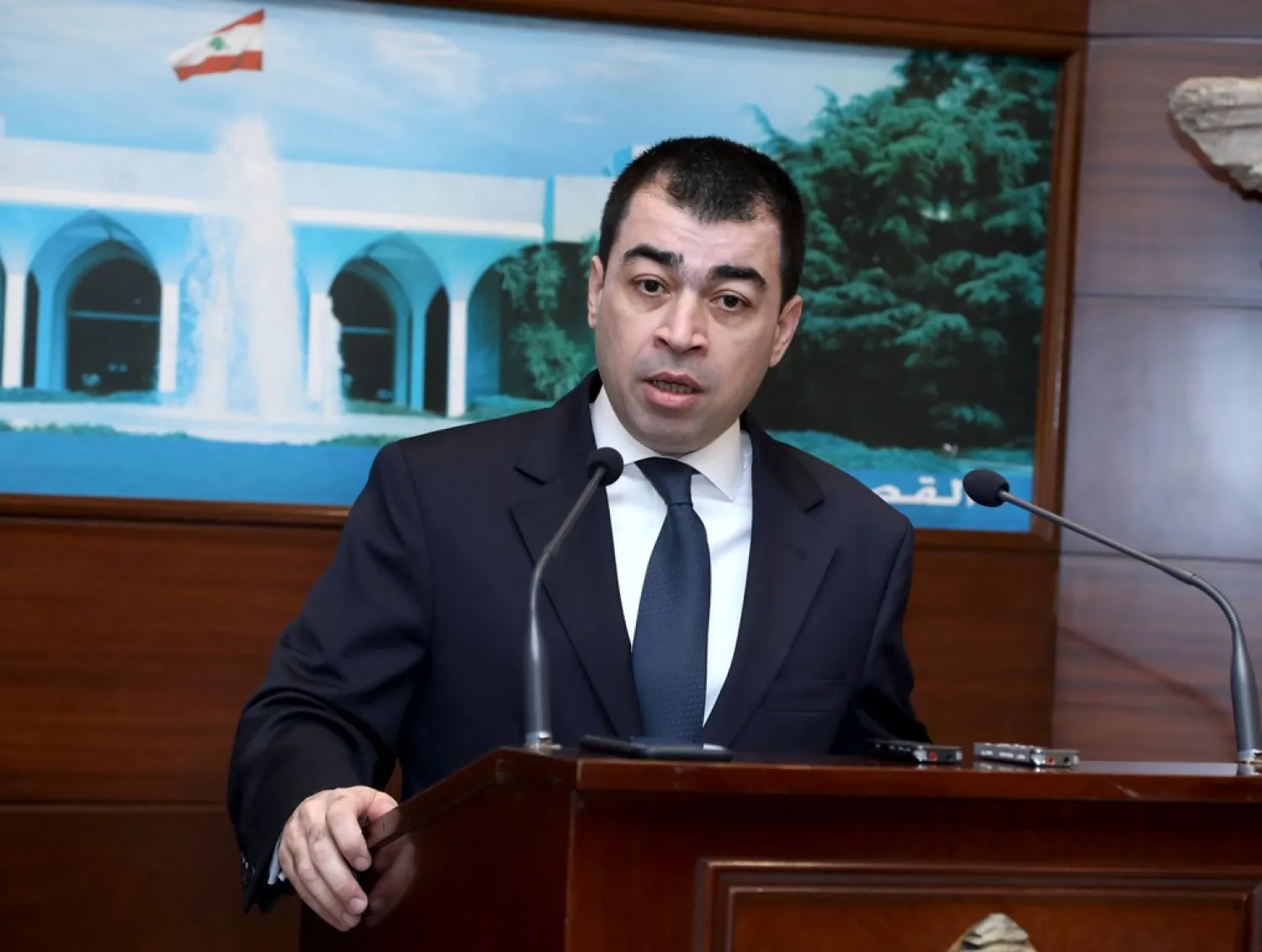 Minister of Energy and Water in the caretaker government Cesar Abi Khalil (NNA)