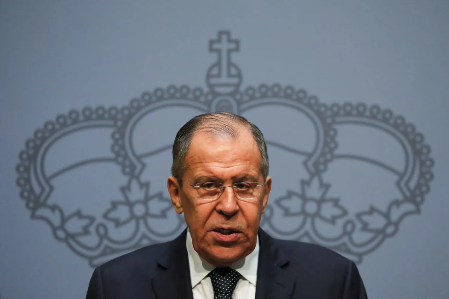 Russian Foreign Minister Sergei Lavrov listens to a question during a news conference at the foreign ministry in Madrid, Spain, on November 6, 2018. (Photo by Reuters)