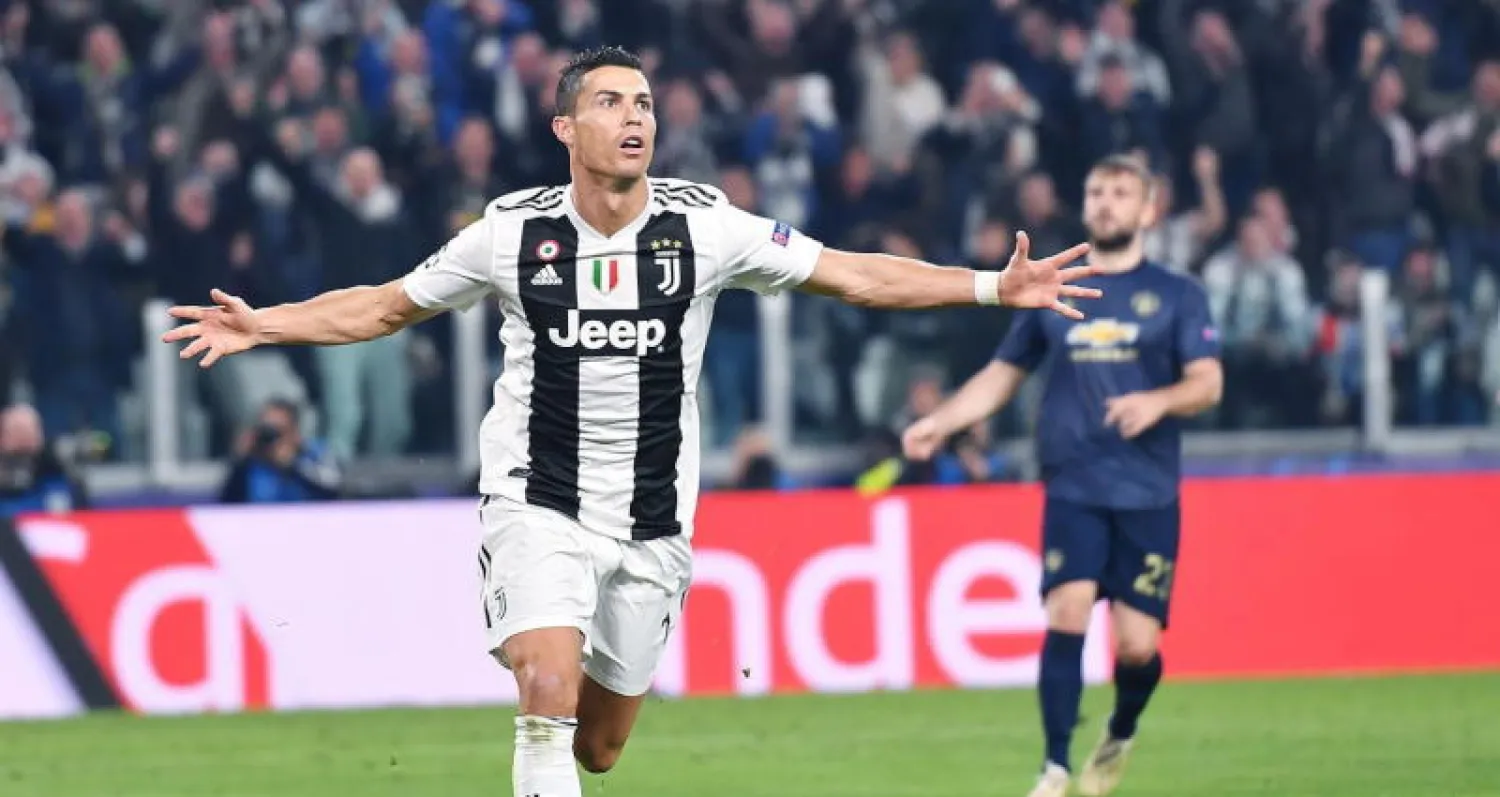 كريستيانو رونالدو مهاجم يوفنتوس (أ.ف.ب)