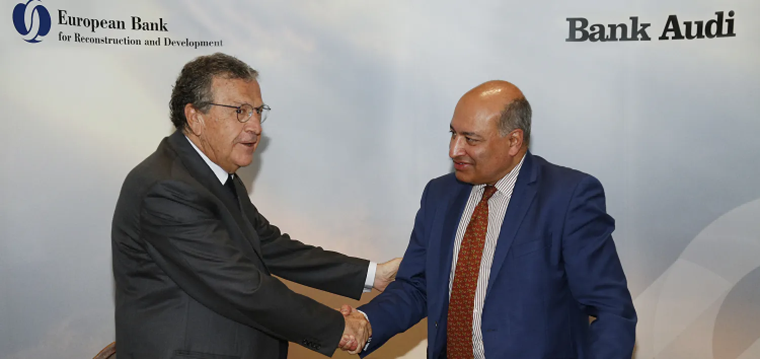 EBRD Signs $100 Mln Financing Deal With Lebanon's Bank Audi