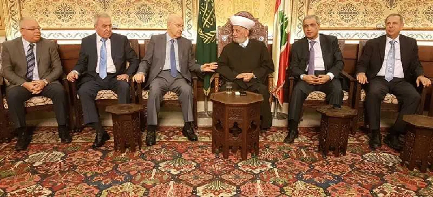 Derian meets independent Sunni deputies at Dar al-Fatwa in Beirut/NNA