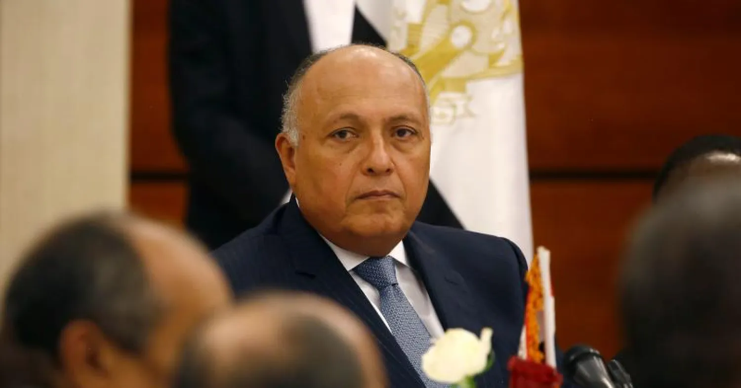 وزير الخارجية المصري سامح شكري (أ.ف.ب)