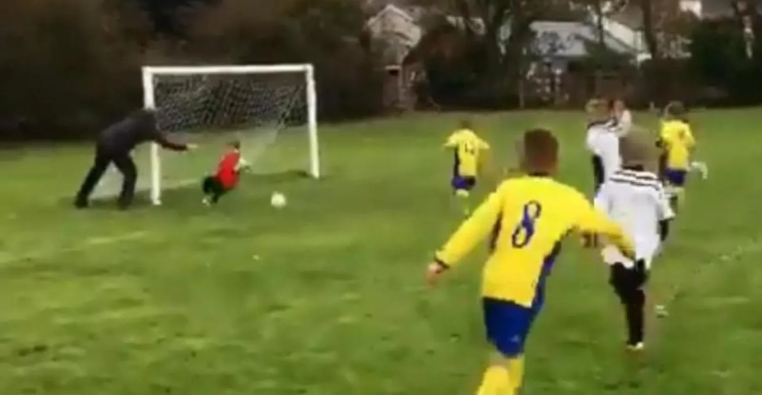 مشهد من المباراة (يوتيوب)