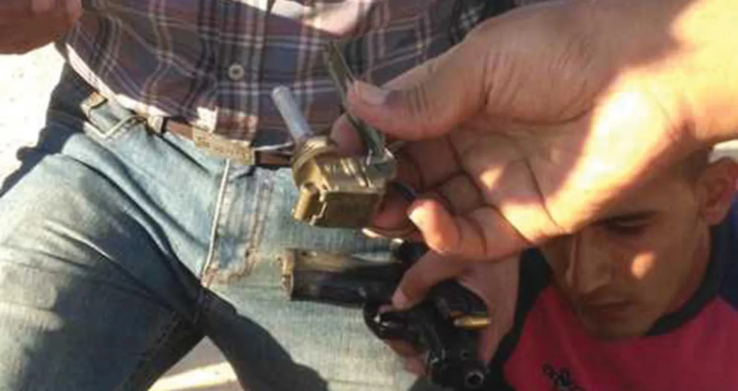 مضبوطات عثر عليها مع الانتحاري شمال سيناء (الداخلية المصرية)