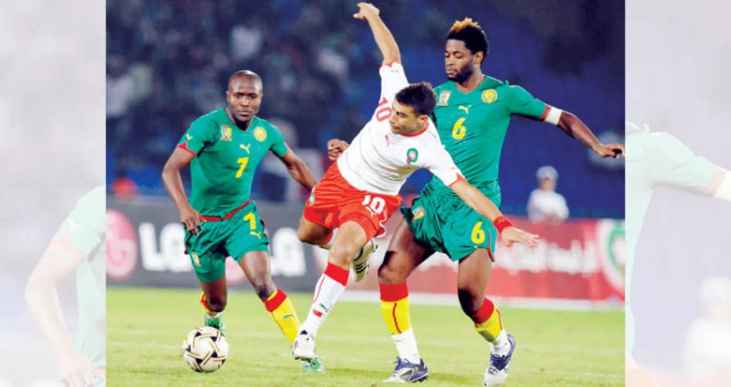 المنتخب المغربي يتطلع للفوز على الكاميرون اليوم أملاً في تعثر مالاوي وحجز تذكرة التأهل (أ.ف.ب)