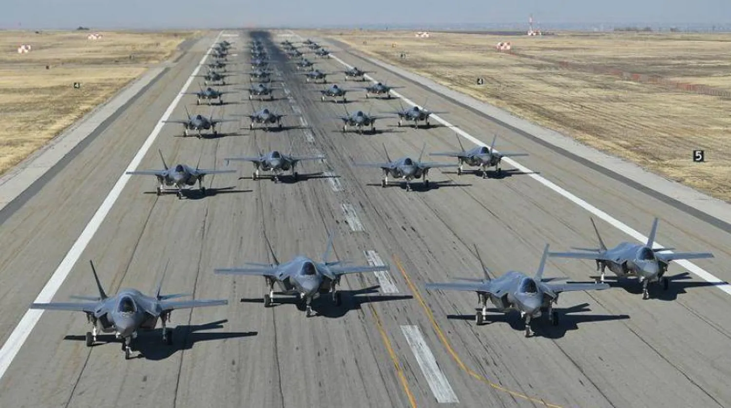 ABD’de F-35'ler 'Fil Yürüyüşü' gerçekleştirdi