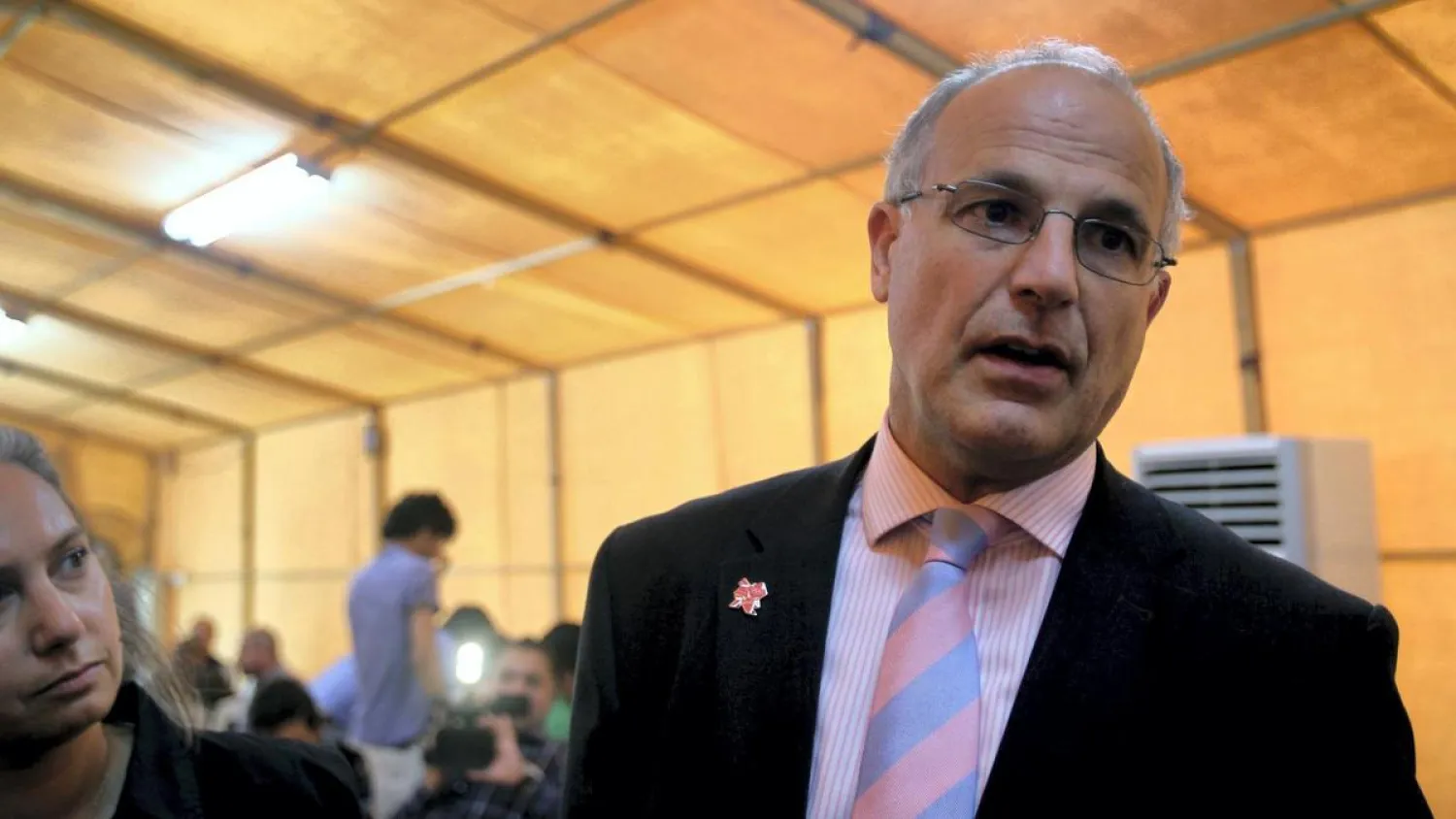 British Ambassador to Yemen Michael Aron. (AFP)