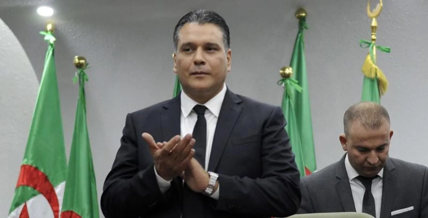 معاذ بو شارب رئيس المجلس الشعبي الوطني الجزائري (أ.ف.ب)