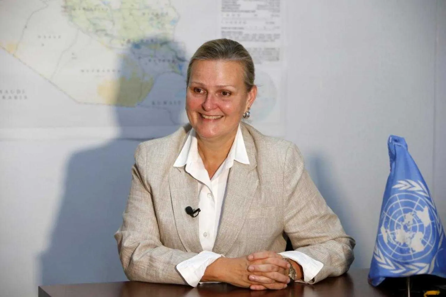 UN Humanitarian Coordinator for Yemen Lise Grande. Reuters