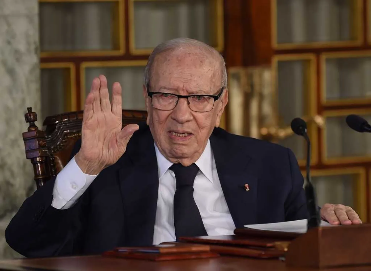Tunisian President Beji Caid Essebsi. AFP file photo