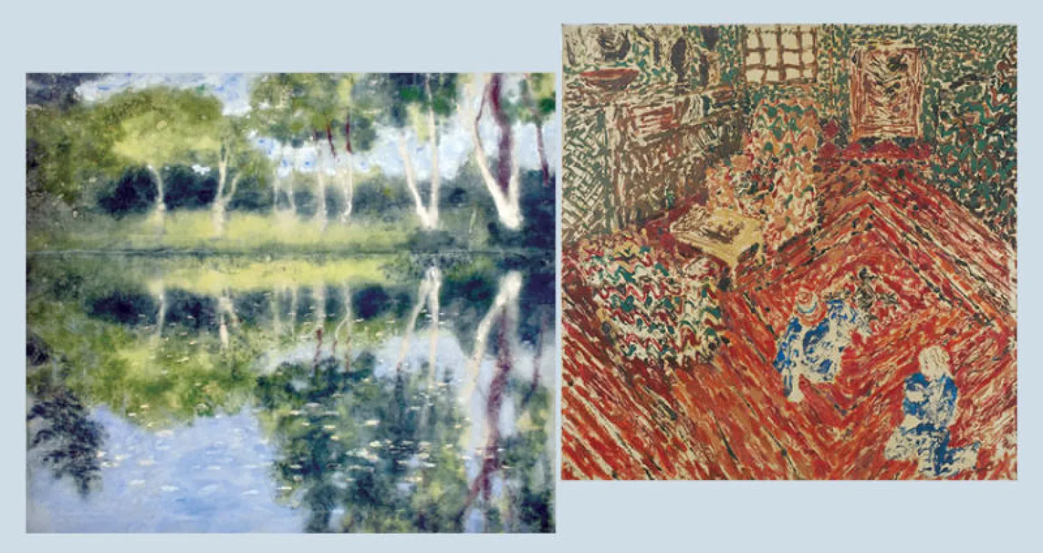 معرض الرسامة البولونية مالغورزاتا يتضمن لوحات تحاكي الطبيعة  -  «40 عاما من الرسم» مشوار في ريشة مالغورزاتا منذ بداياتها