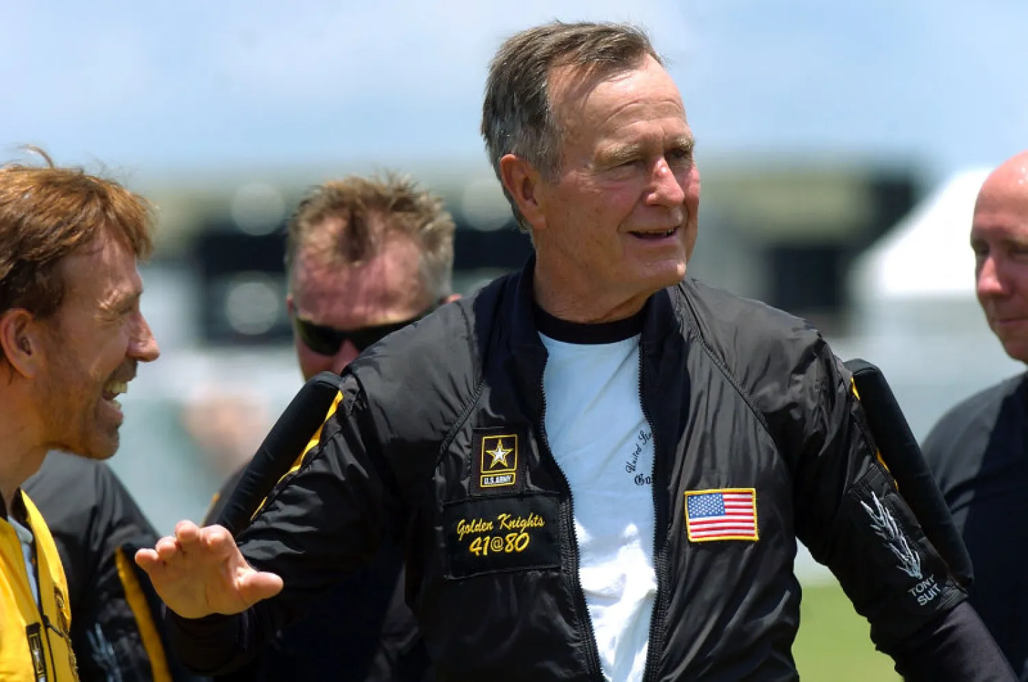 الرئيس الأميركي الراحل جورج بوش الأب (أ.ف.ب)