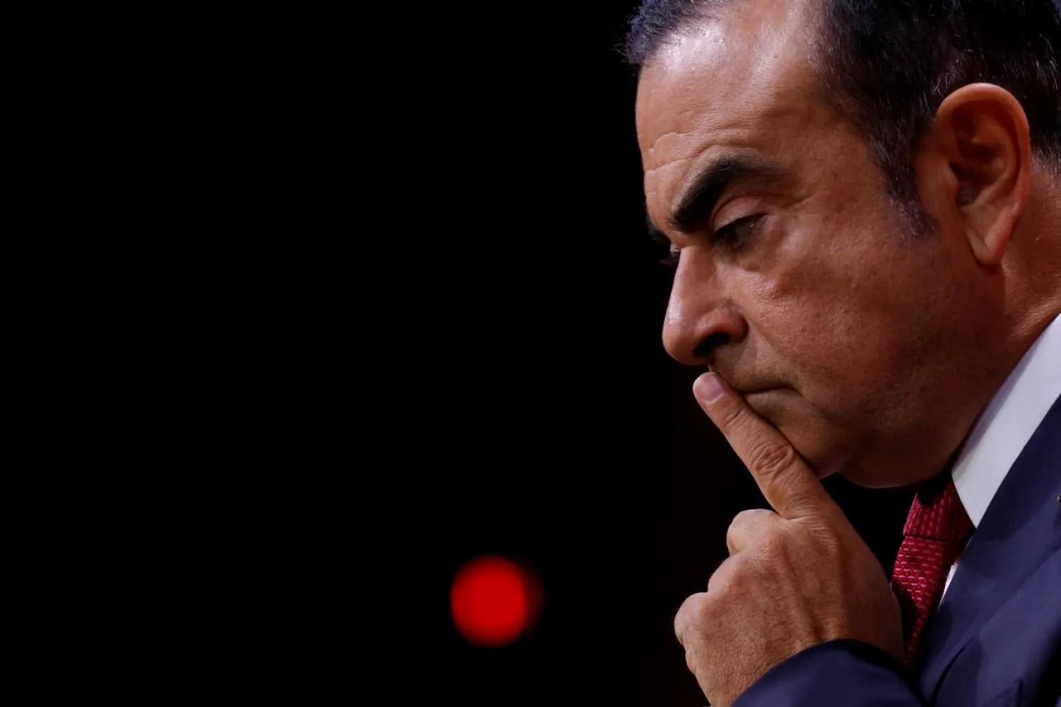 Former Nissan chairman Carlos Ghosn. (Reuters)