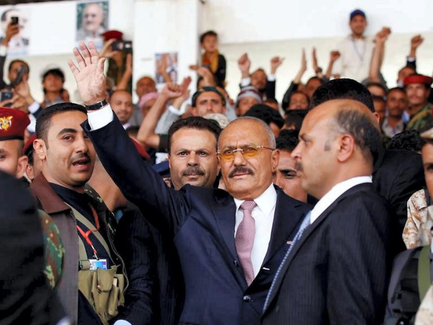 Slain former Yemeni President Ali Abdullah Saleh. (AFP)