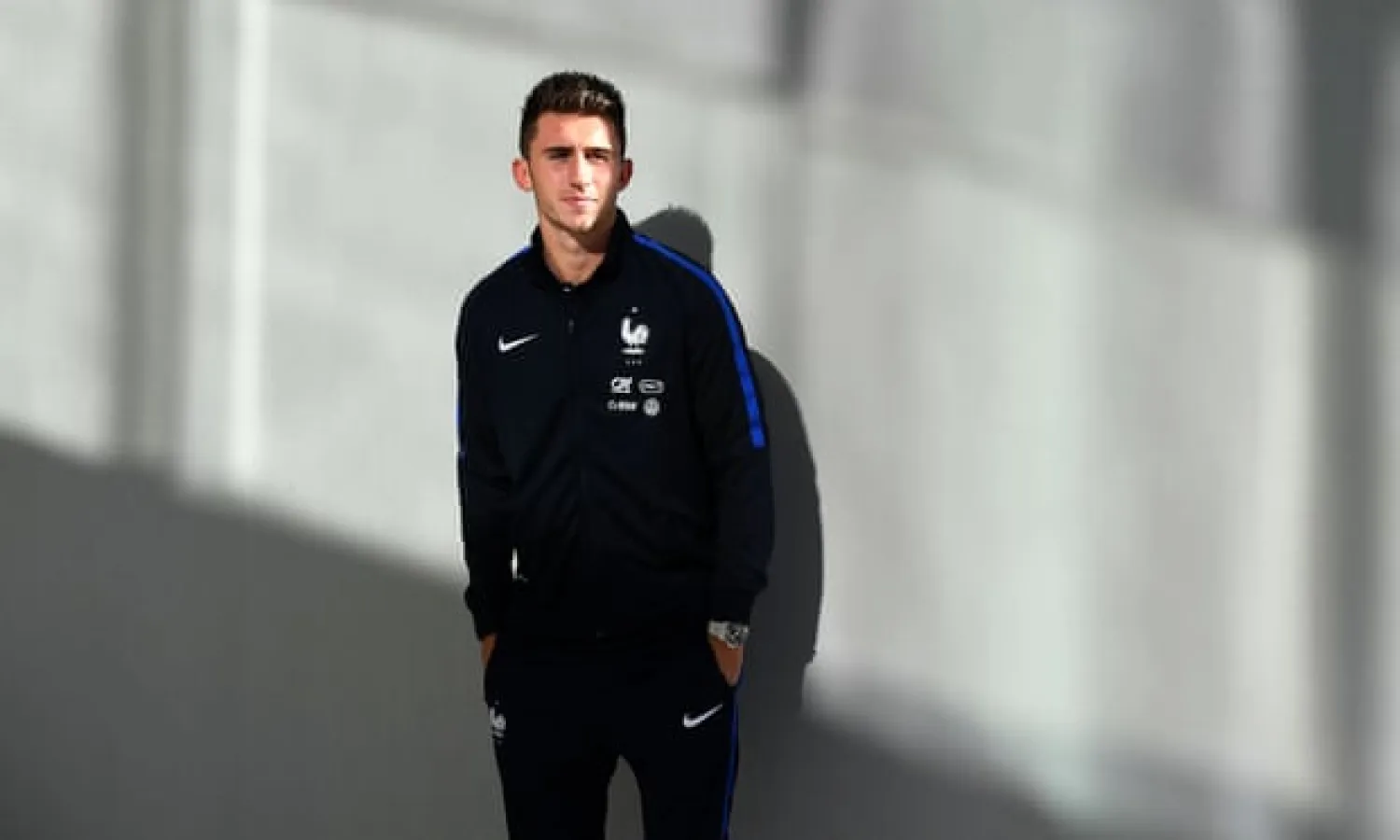  Aymeric Laporte has excelled for City this season but he has not won over the France manager. Photograph: Franck Fife/AFP/Getty Images
