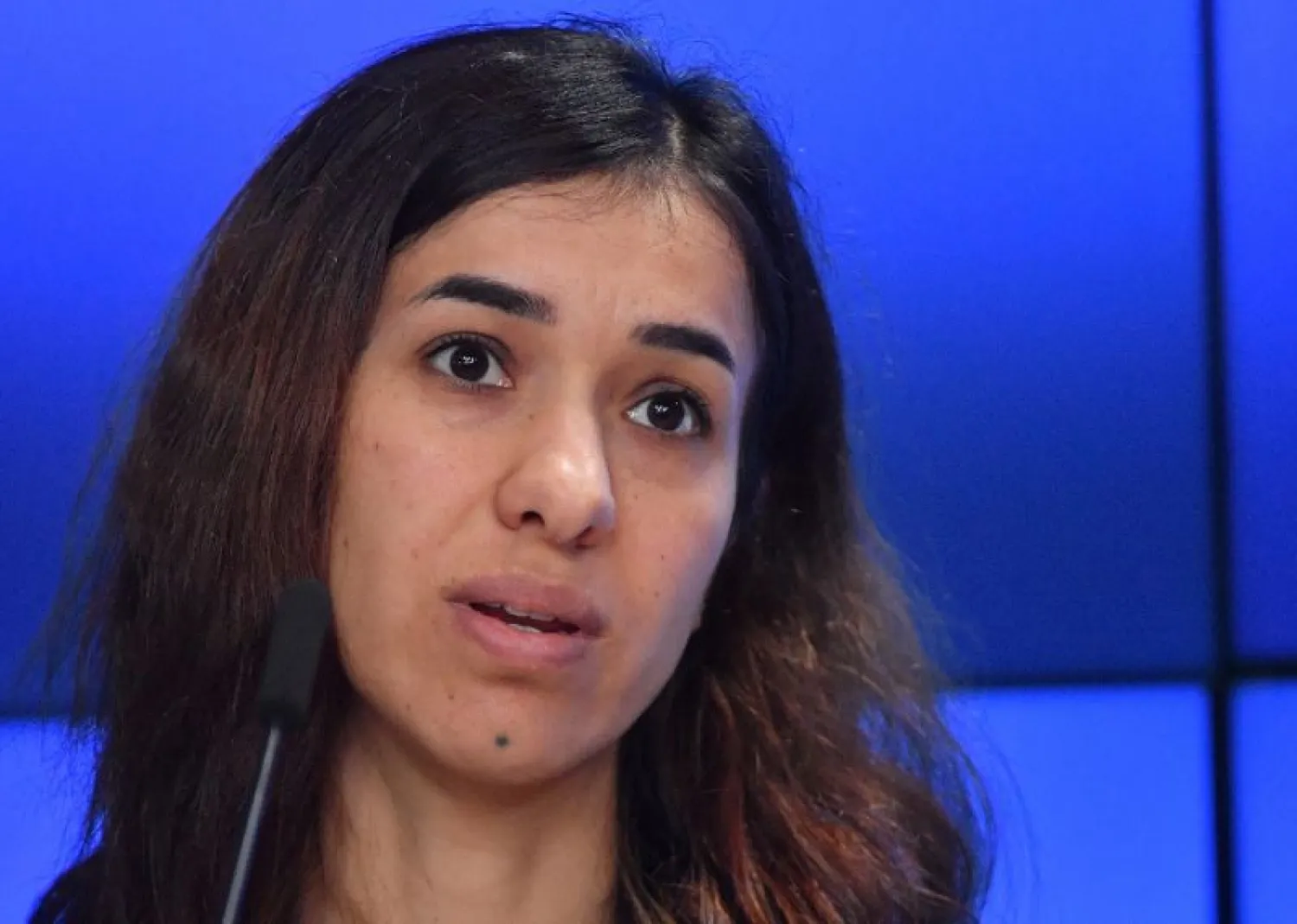 Nobel Peace Prize winner Nadia Murad has called for Islamic State fighters to face trial for their crimes in Iraq | AFP