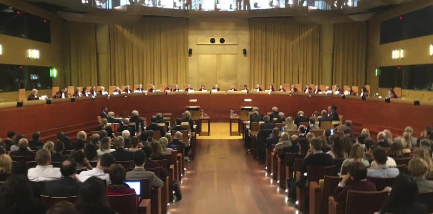 محكمة العدل الأوروبية في لوكسمبورغ (أ.ب)