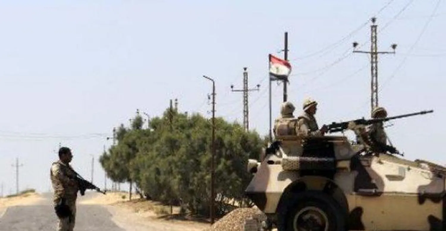 القوات المسلحة المصرية في سيناء (أرشيف - أ.ف.ب)