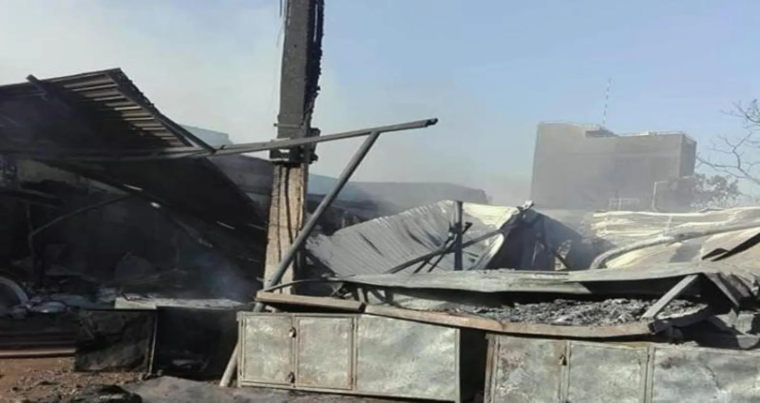 تصاعد «حرائق المتاجر» في معرض مدن السودان