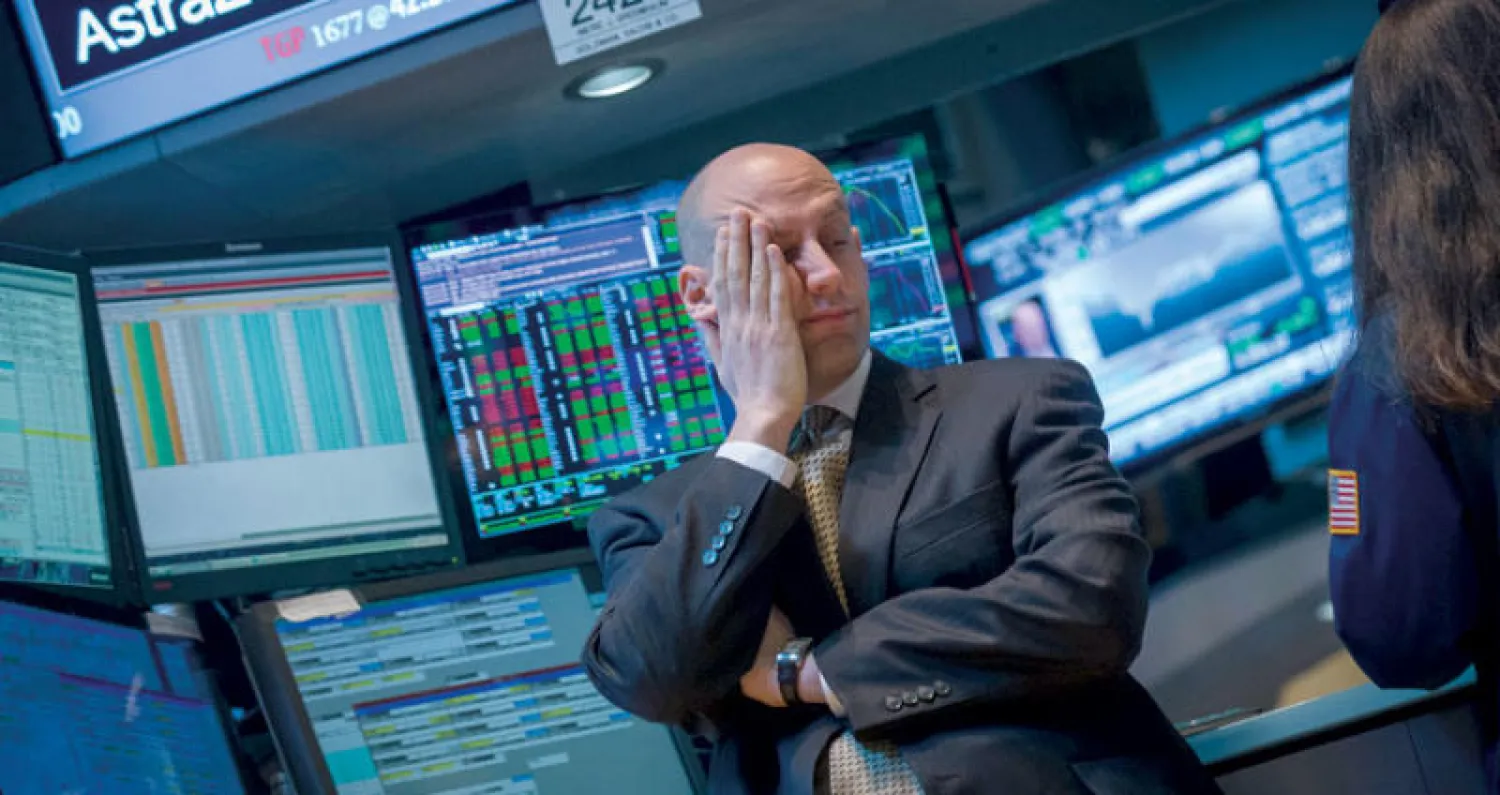 عانت البورصات الأوروبية ضغوطاً كبرى في 2018 أدت إلى خروج رساميل كبيرة (رويترز)