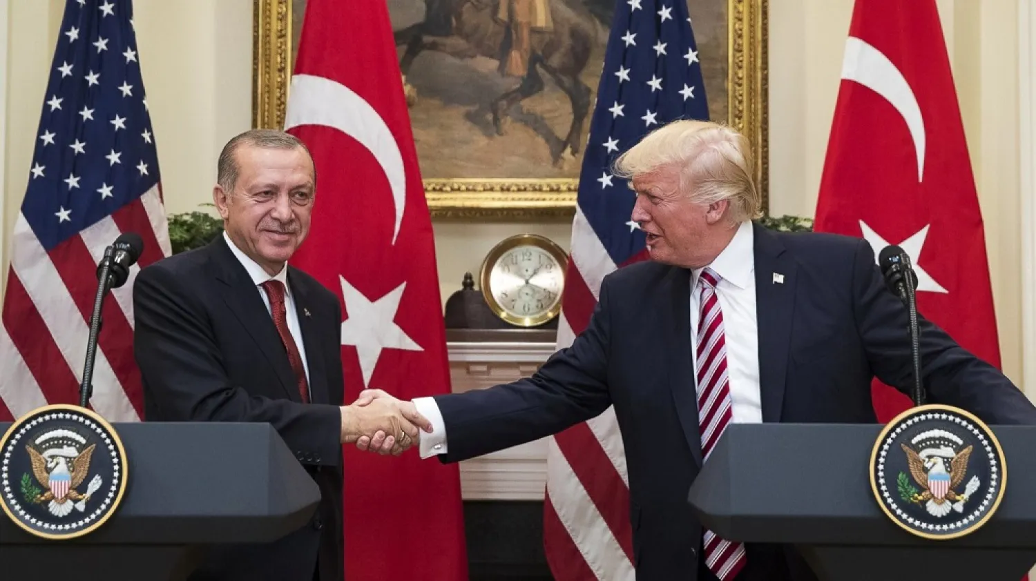 Erdogan and Trump agree to more effective cooperation on Syria. (Getty Images)