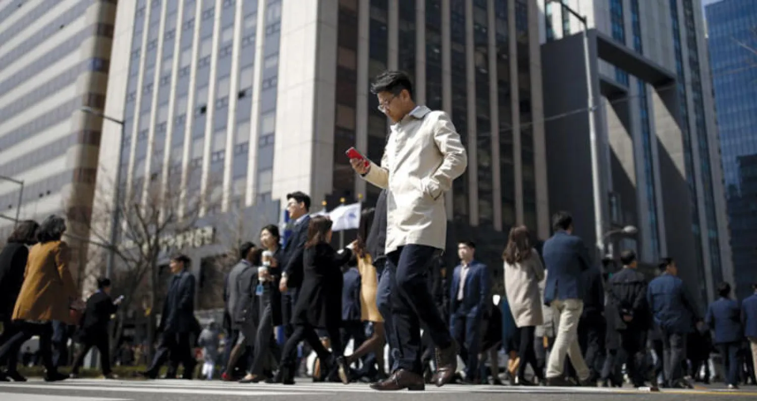 توقعت الحكومة الكورية الجنوبية تراجع وتيرة النمو الاقتصادي خلال العام المقبل (رويترز)