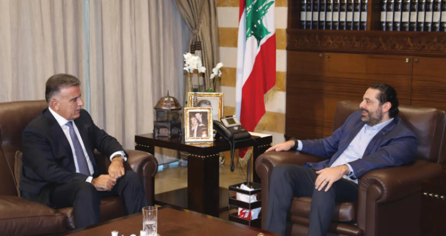 لقاء رئيس الحكومة سعد الحريري مع مدير الأمن العام اللبناني امس ضمن مشاورات تشكيل الحكومة (دالاتي ونهرا)