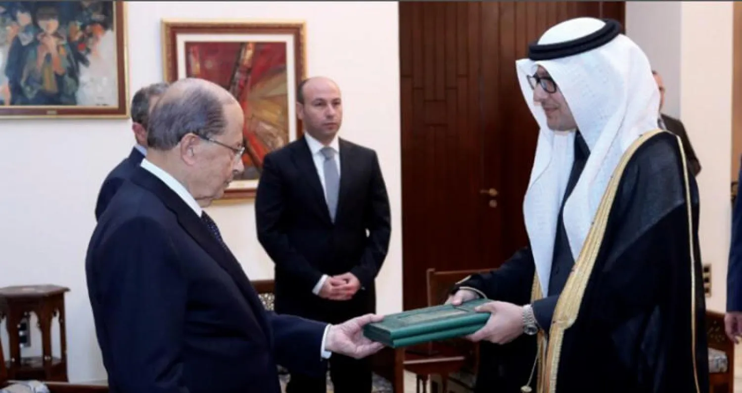 الرئيس اللبناني يتسلم أمس أوراق اعتماد السفير السعودي (دالاتي ونهرا)