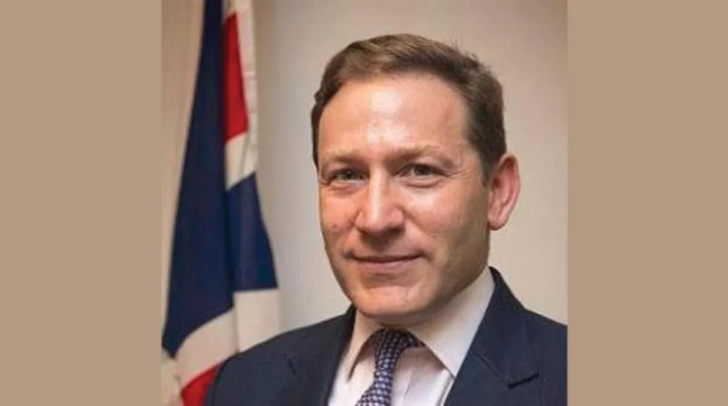 British Spokesman for the Middle East and North Africa Edwin Samuel (Asharq Al-Awsat)

 