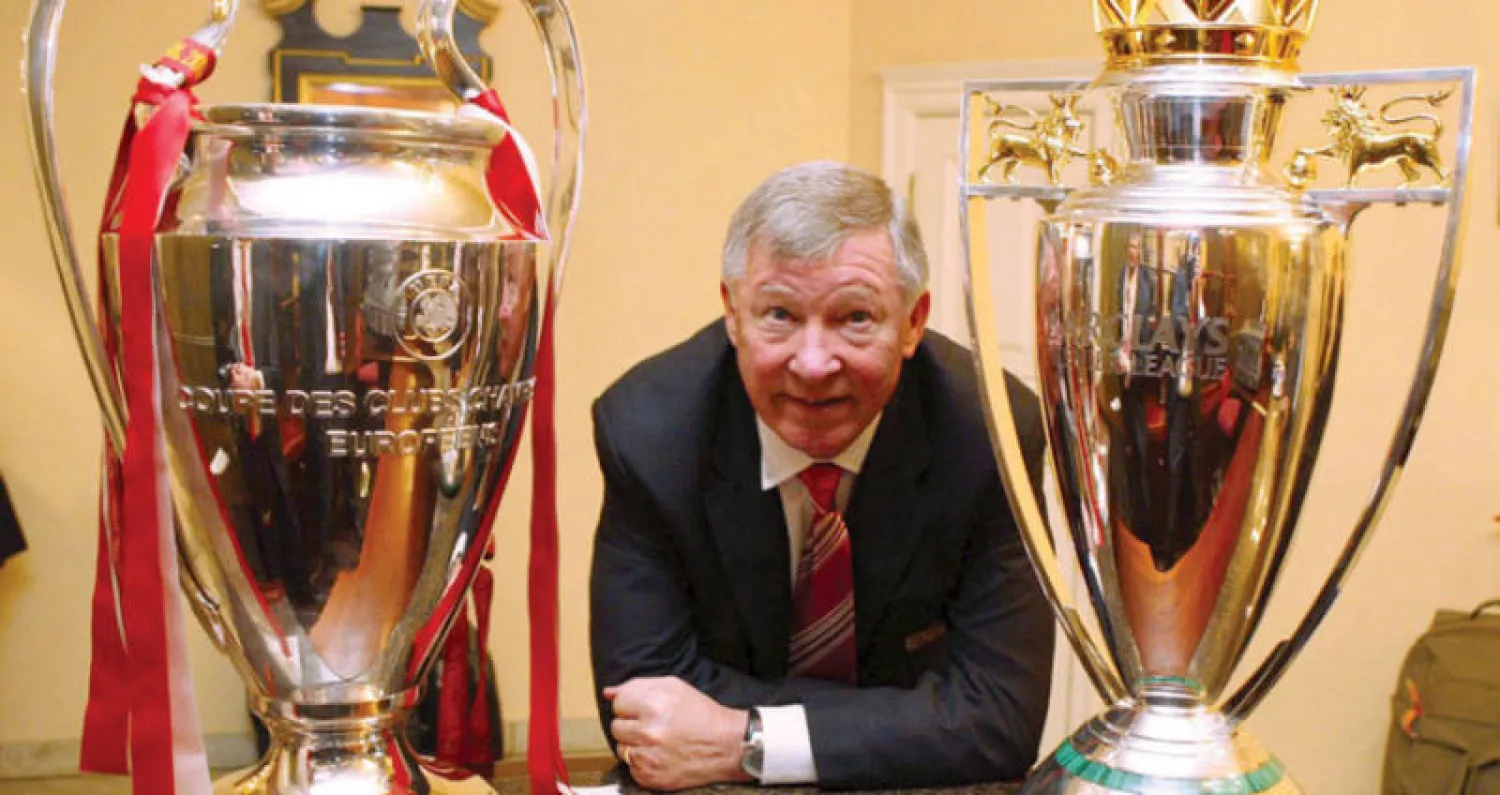 فيرغسون بين كأسي دوري أبطال أوروبا والدوري الإنجليزي بعد موسم 2007-2008