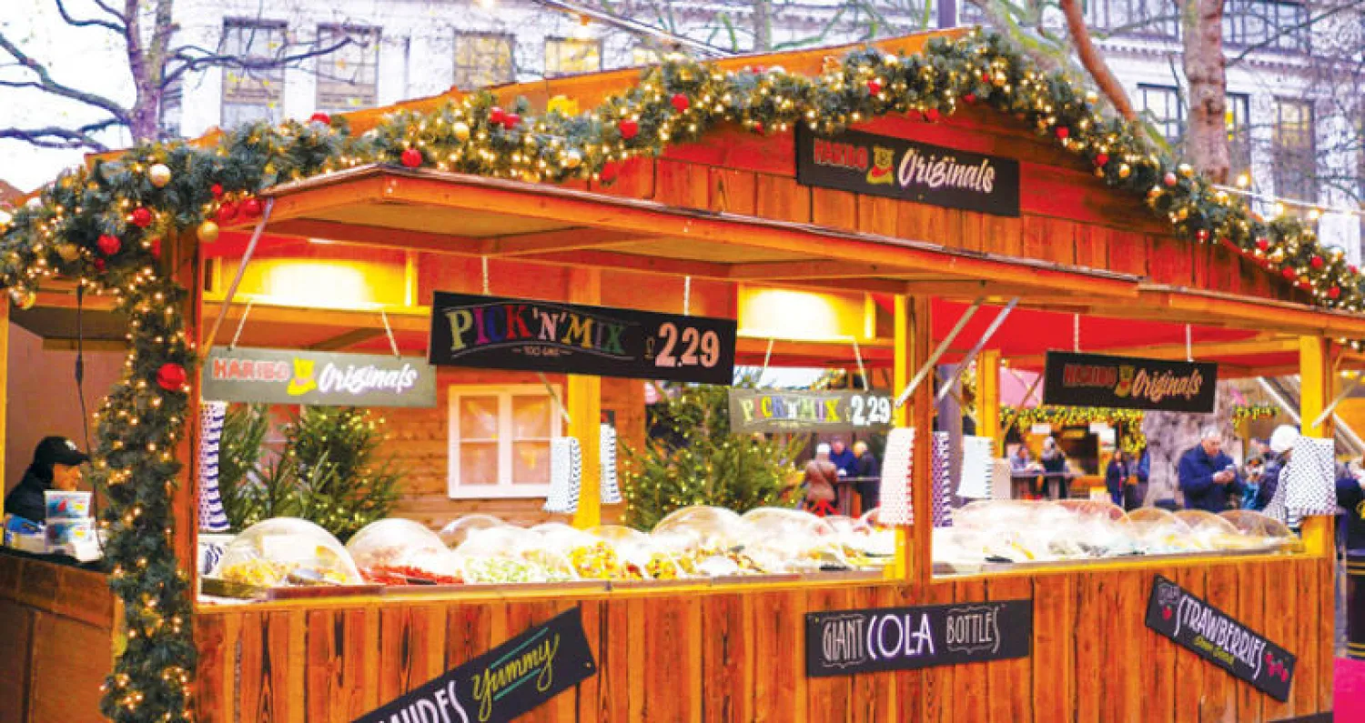 أسواق العيد في لندن فرصة لتذوق الأكلات الشتوية