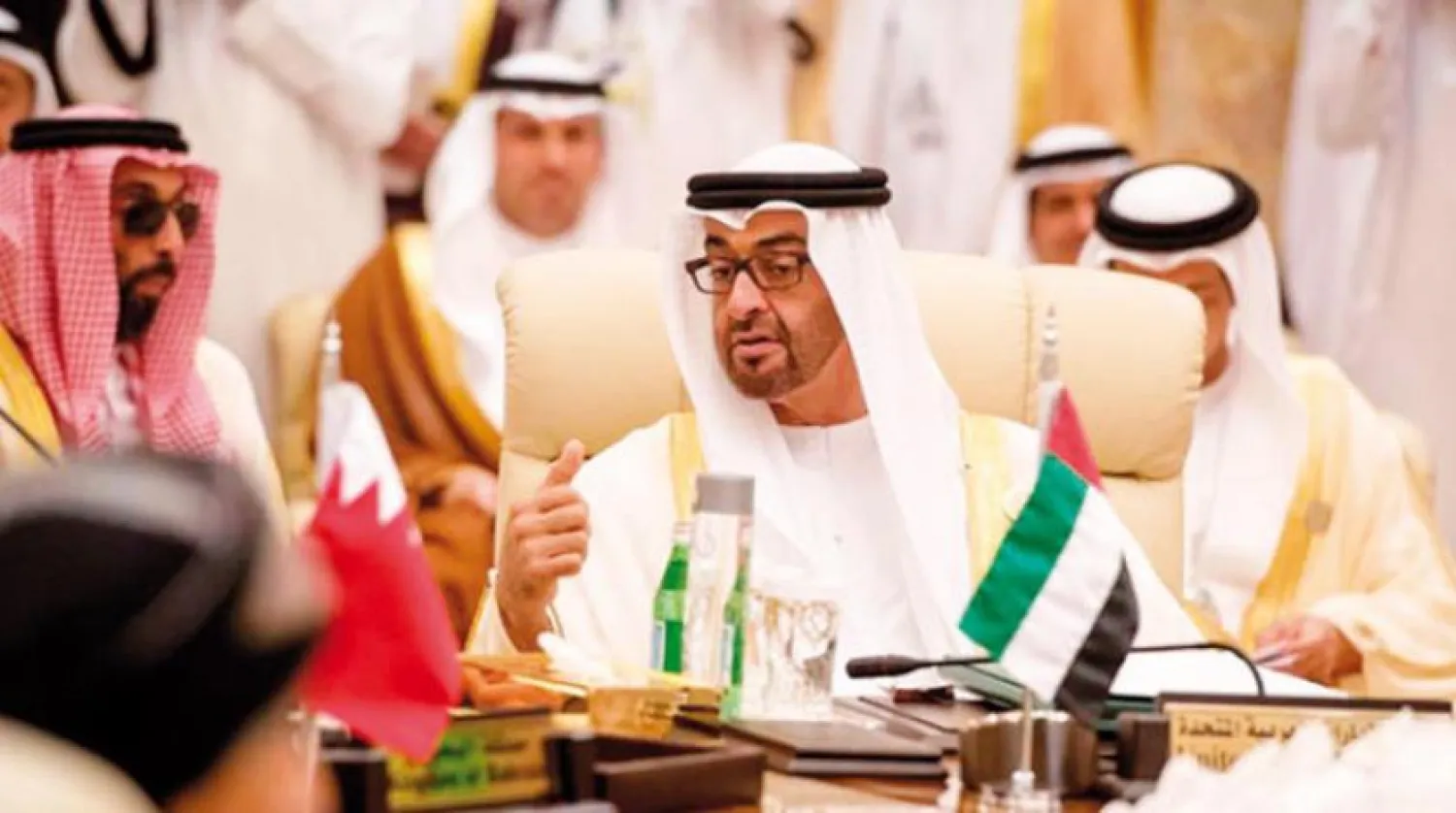 Crown Prince of Abu Dhabi Sheikh Mohammed bin Zayed during a Gulf meeting in Riyadh. WAM file photo