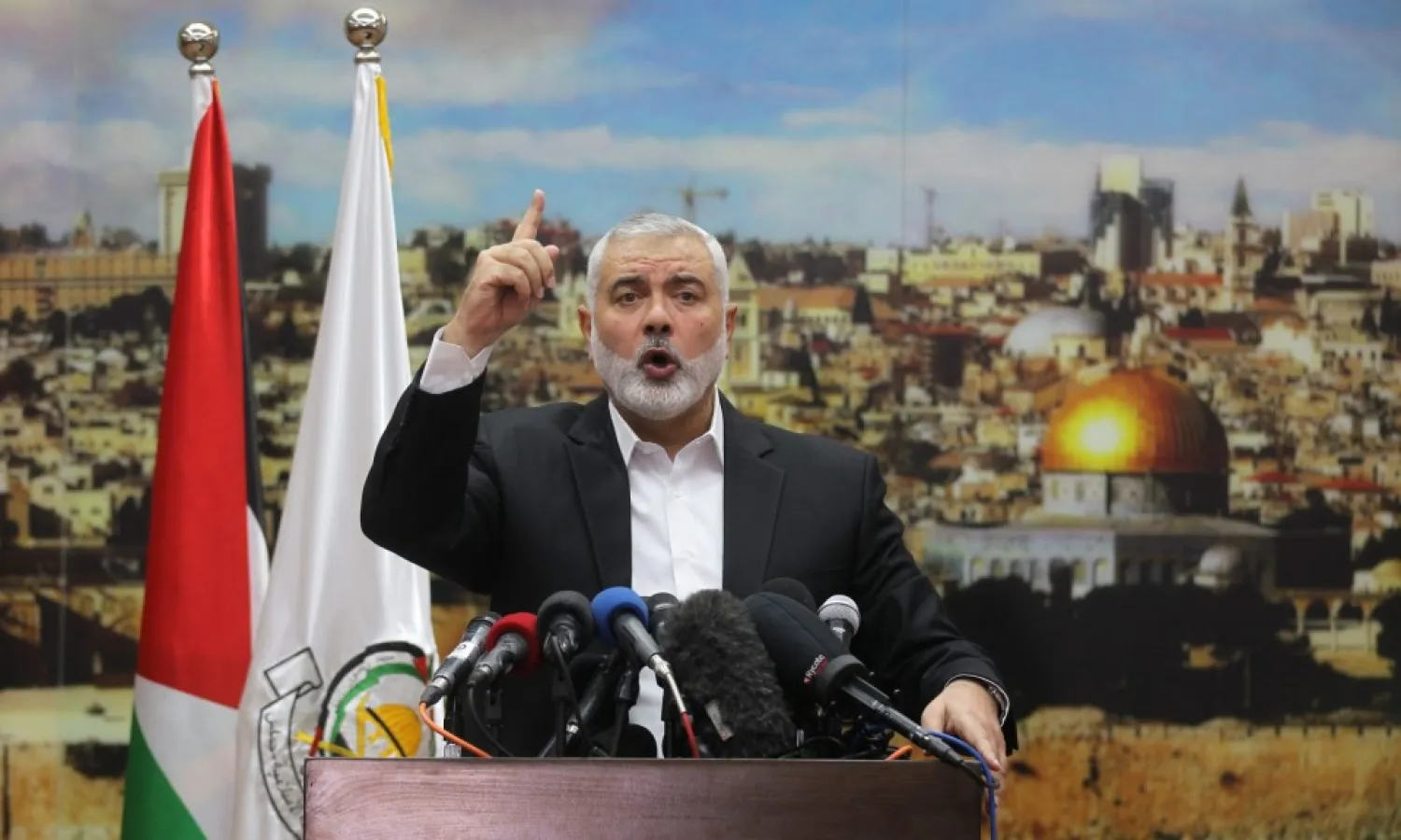 Hamas leader Ismail Haniya. (AFP)