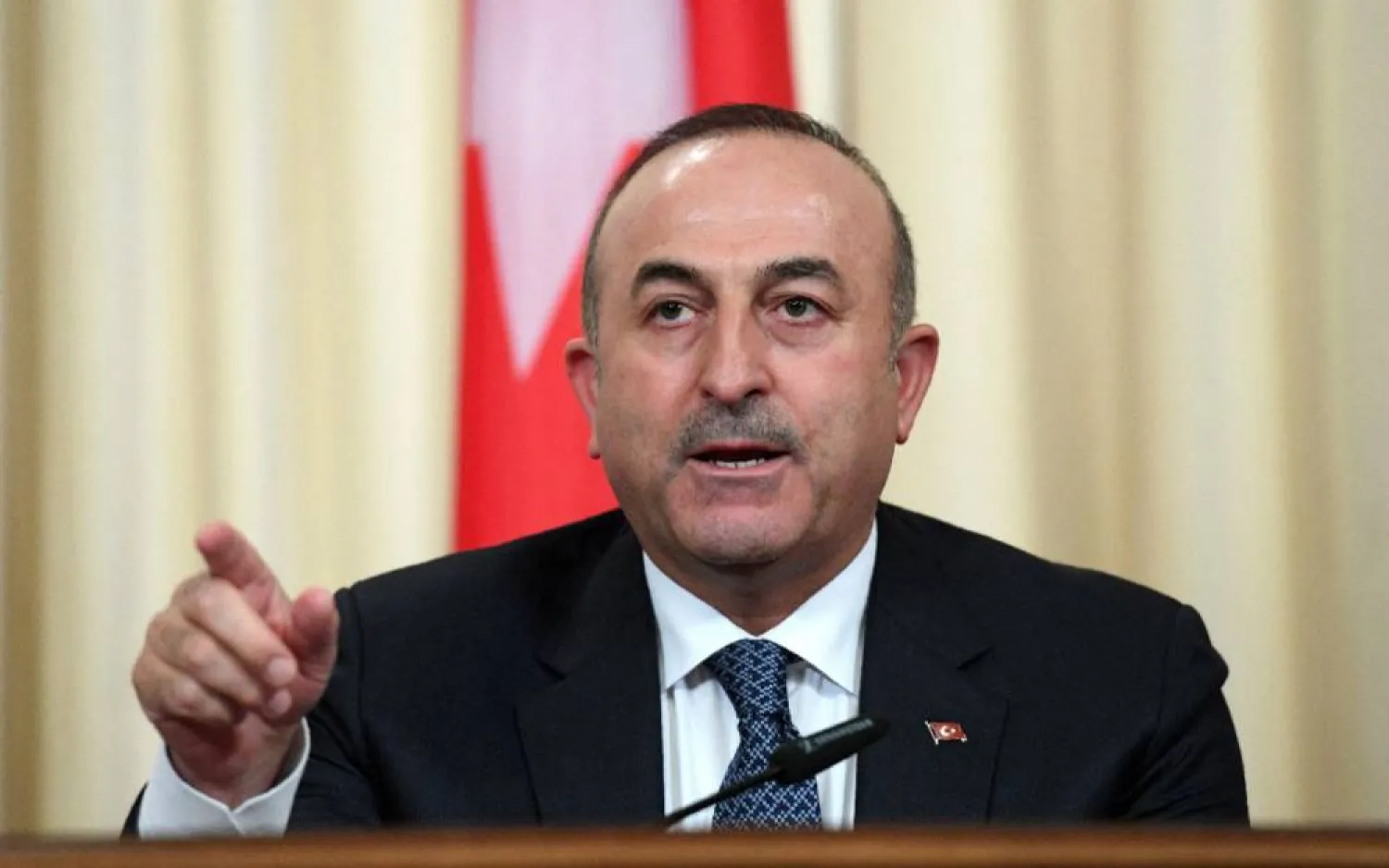 Turkish Foreign Minister Mevlut Cavusoglu. (AFP)