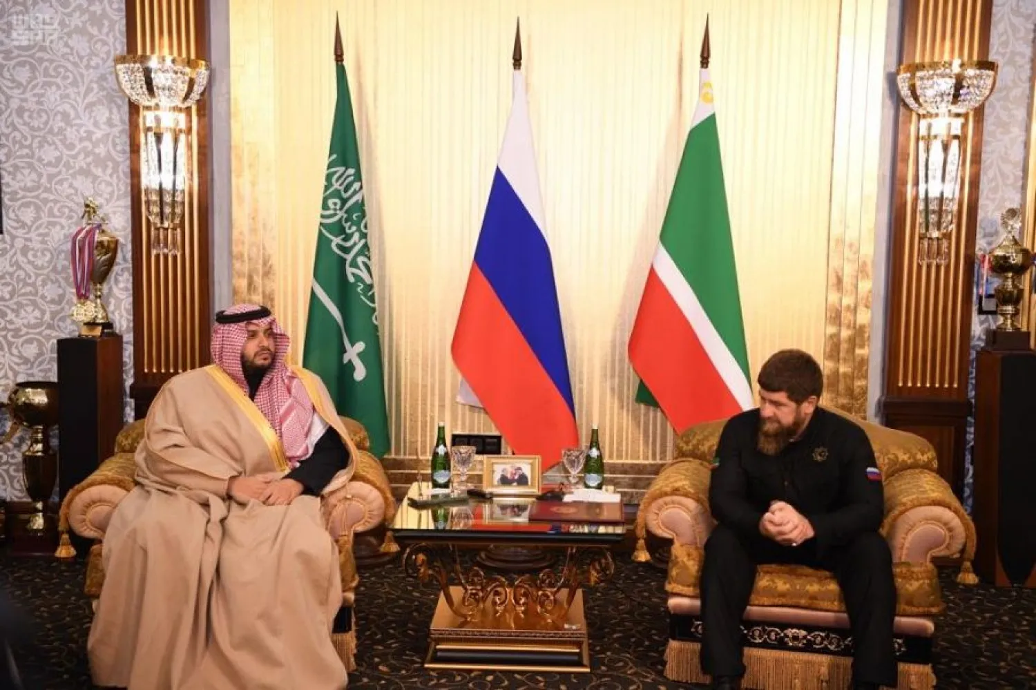 Chechen President Ramzan Kadyrov is keen to develop ties with Saudi Arabia. (SPA)