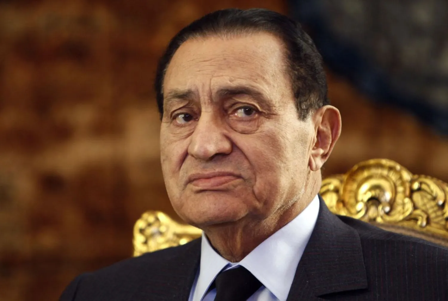 Former Egyptian President Hosni Mubarak. (AFP)