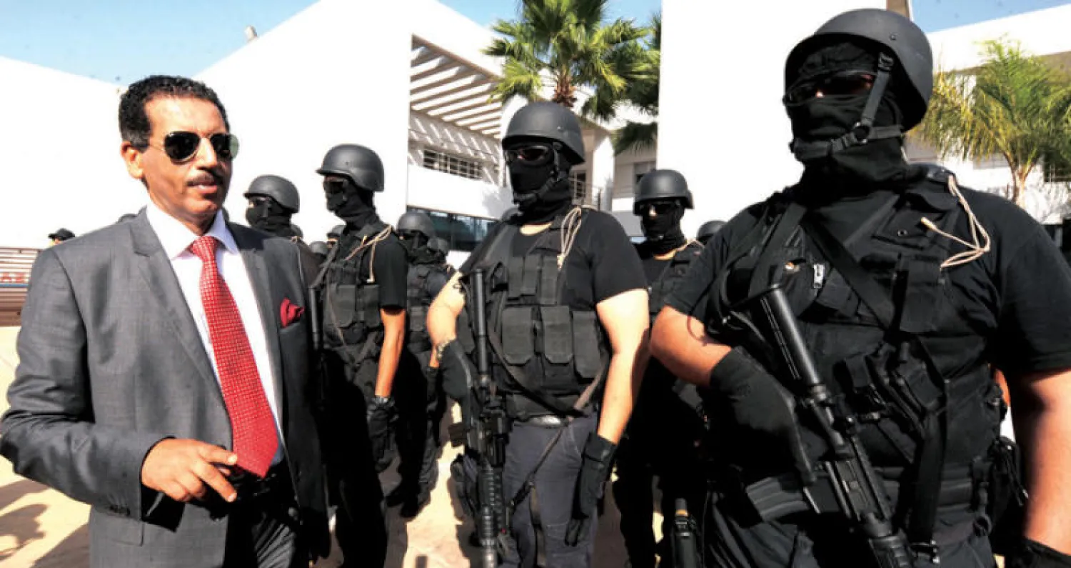 مدير «المكتب المركزي للأبحاث القضائية» في المغرب عبد الحق الخيام يعلن عن اعتقال مجموعة جديدة على صلة بجريمة قتل السائحتين (إ.ب.أ)