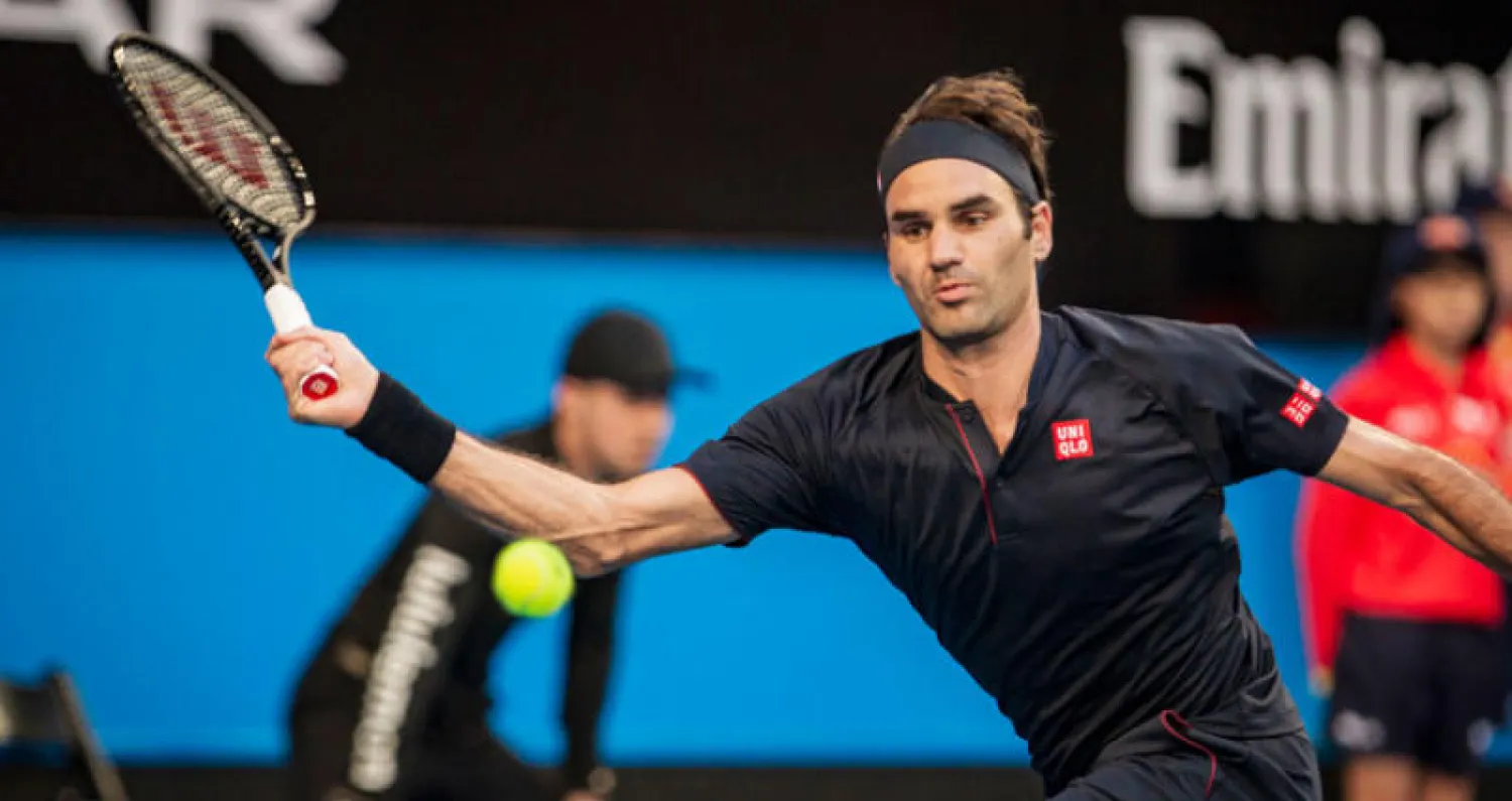 فيدرر لم يواجه صعوبة في تخطي البريطاني نوري (إ.ب.أ)