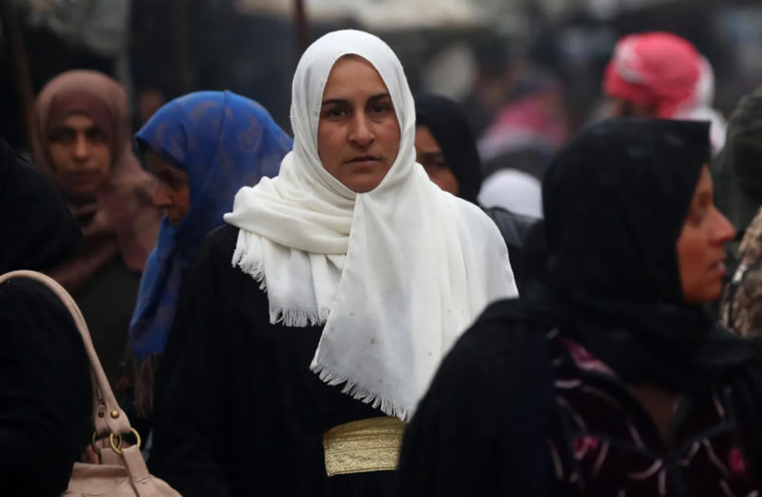 في مدينة منبج الشمالية (أ. ف. ب)