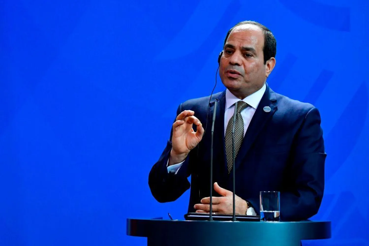 Egyptian President Abdul Fattah al-Sisi. (AFP)