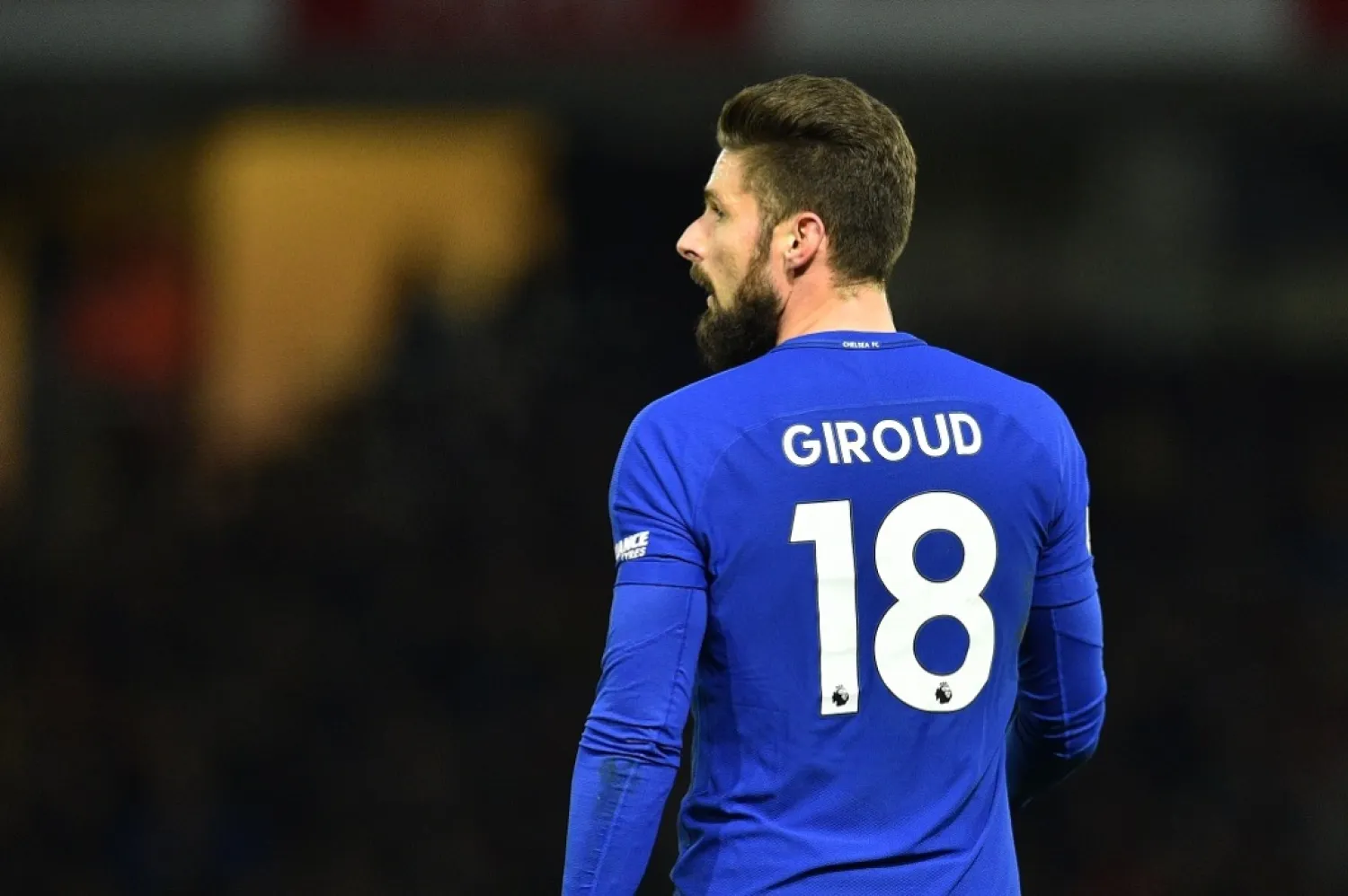 Chelsea striker Olivier Giroud. (AFP)