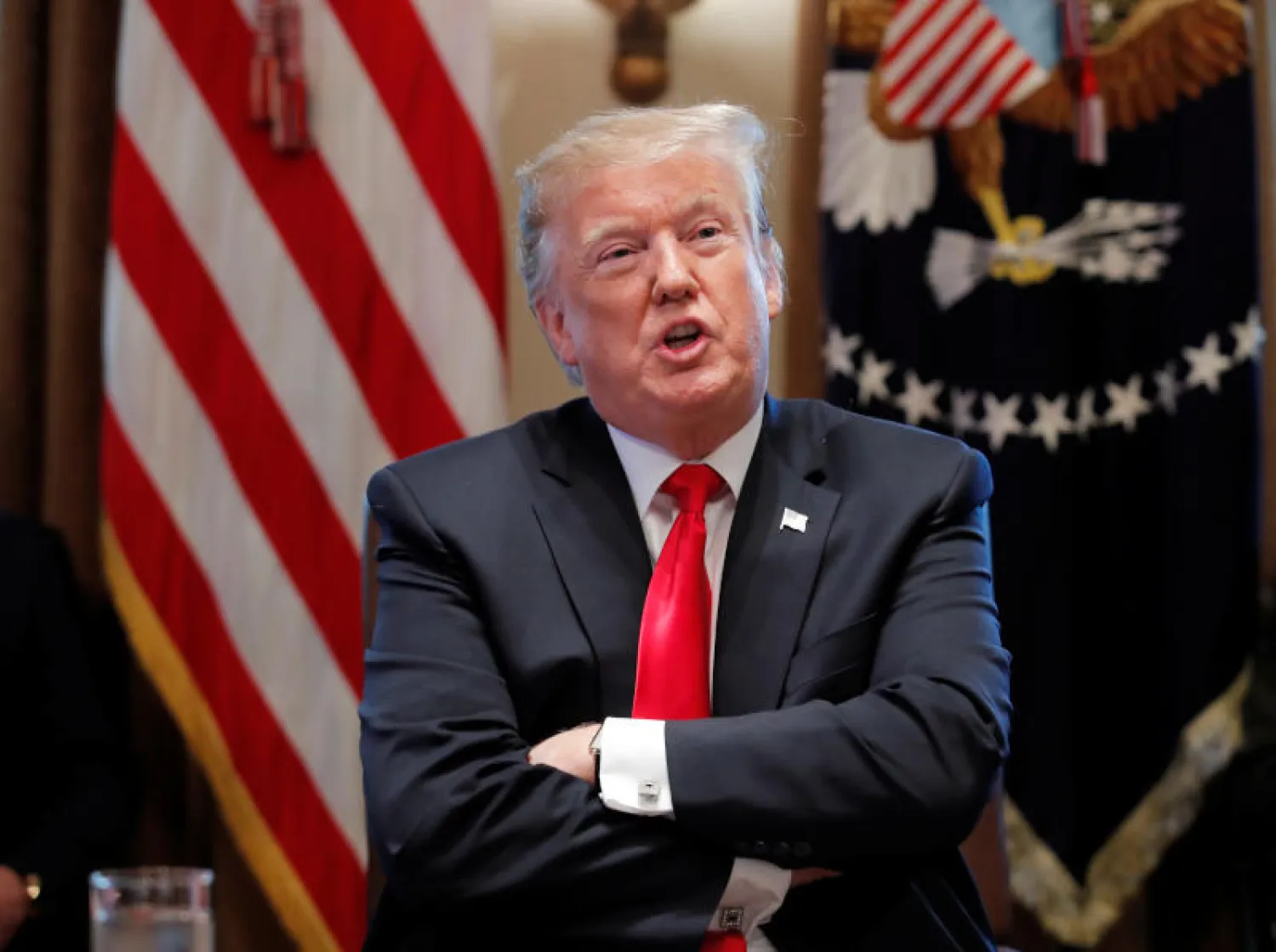 الرئيس الأميركي دونالد ترمب في البيت الأبيض (رويترز)