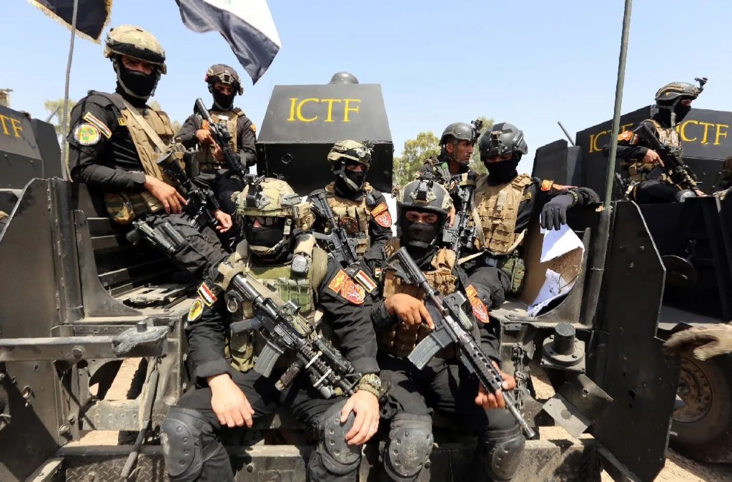 Iraqi security forces. (AFP)