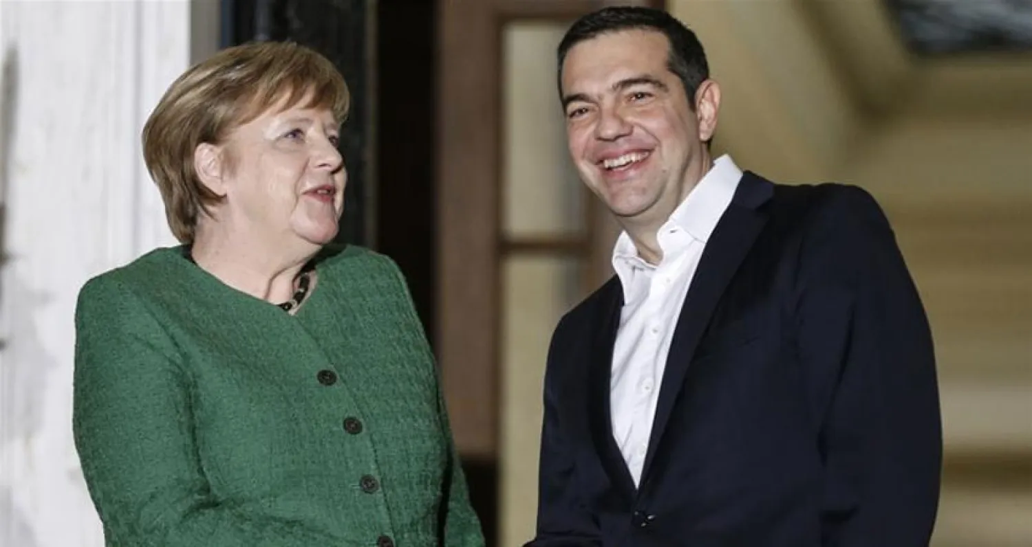 المستشارة الألمانية تزور أثينا للمرة الأولى  منذ وقوف اليونان على حافة الإفلاس