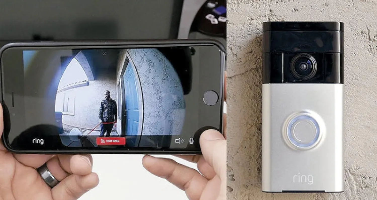 كاميرا ذكية بديلة للعين السحرية لتأمين المنازل